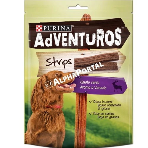 Adventuros Strips Szarvas, Vad ízű 90g