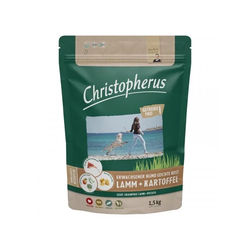 Christopherus Dog Adult Grainfree Szarvas és burgonya Large 1,5kg