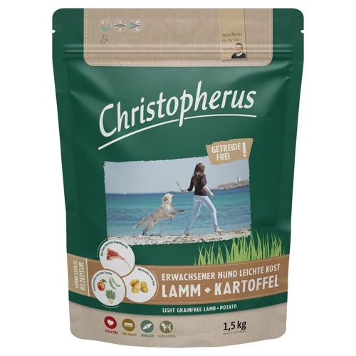 Christopherus Dog Light Grainfree Bárány és burgonya 1,5kg