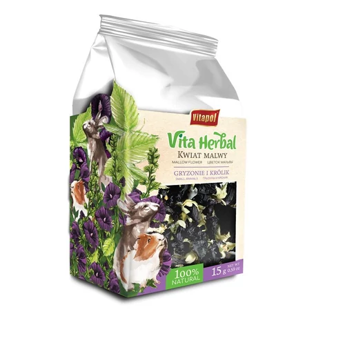 Vitapol Vita Herbal Kisállatoknak Mályvavirág  15g