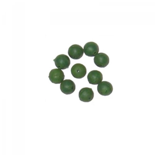 SILSTAR GUMI GYÖNGY 6MM (10DB) ZÖLD