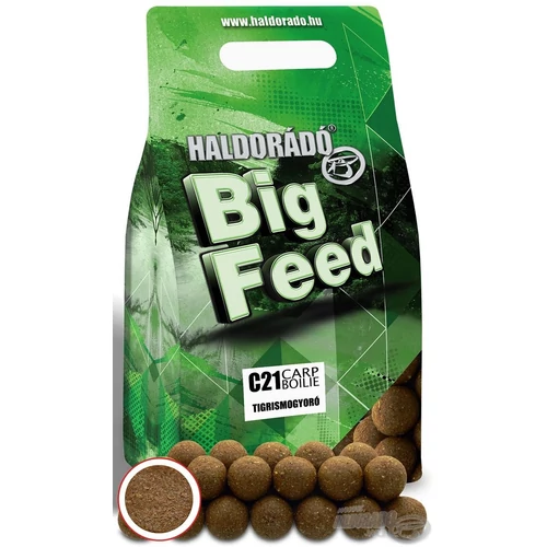  HALDORÁDÓ Big Feed - C21 Boilie - Tigrismogyoró 2 kg 