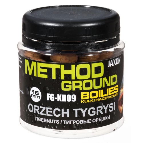 Jaxon method ground hook boilies tiger nuts 100g 16mm