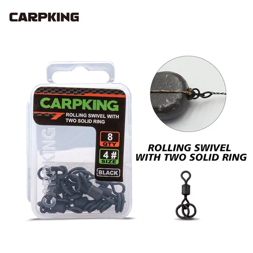 Carp King-Swivel With Two Ring forgó két gyűrűvel-CK9211