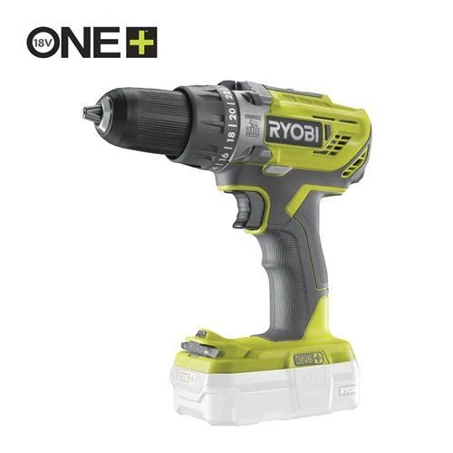 Ryobi ONE+ 18V 50Nm akkus ütvefúró-csavarozó R18PD3-0 SOLO csak készülék