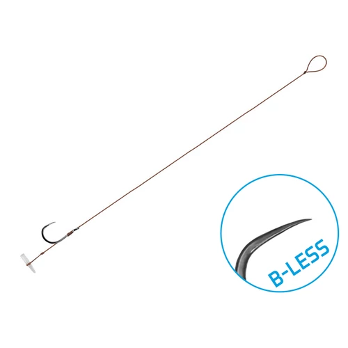 Kötött horog Delphin Proxi Quickstop / 6db - 8cm / 0,10mm / B-LESS #6