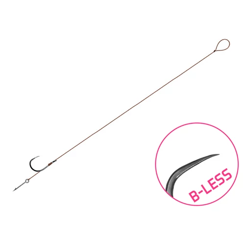 Kötött horog Delphin Proxi Sting / 6db - 8cm / 0,10mm / B-LESS #6 / Sting 7mm