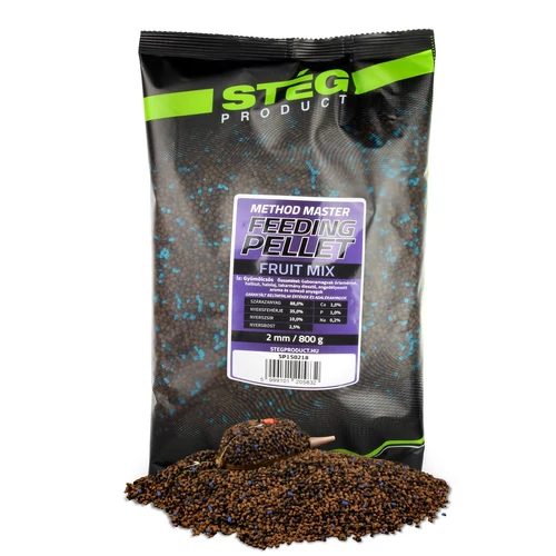 Stég Feeding Pellet 2mm Fruit Mix 800g