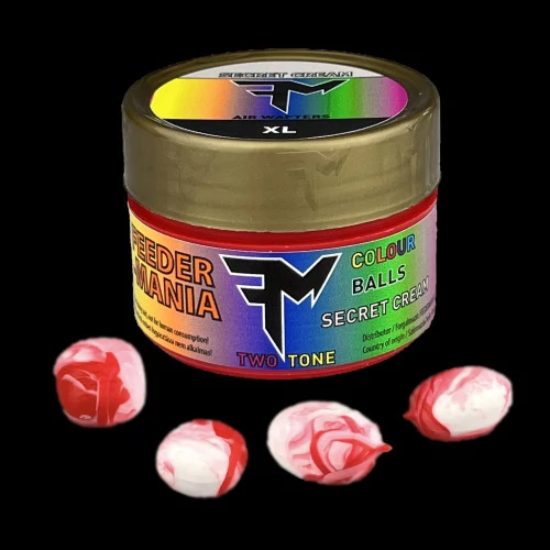 Feedermania COLOUR BALLS TWO TONE SECRET CREAM XL 