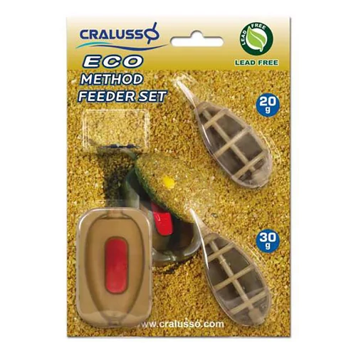 CRALUSSO ECO METHOD KOSÁR SZETT (2 DB+TÖLTŐ) 20-30 GR