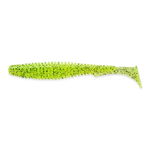 FISHUP U Shad 2es 10db 055 Chartreuse Black