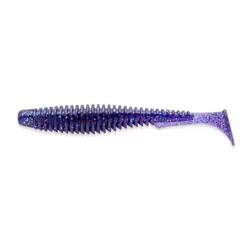 FISHUP U Shad 3as 9db 060 Dark Violet Peacoc kSilver