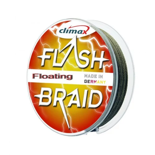 CLIMAX Superbraid Floating/100 Átmérő: 0,12 mm Hossz: 100 m Szakítószilárdság: 5,80 kg Szin: Zöld Típus: úszó (floating)