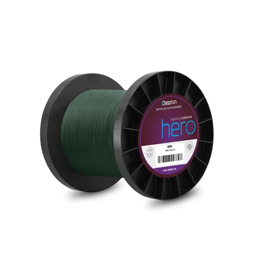 Delphin HERO 8 / zöld - 0,40mm 26,4kg  1000m