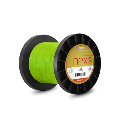 Delphin NEXO 12 / fluo zöld - 0,25mm 23,5kg 1300m