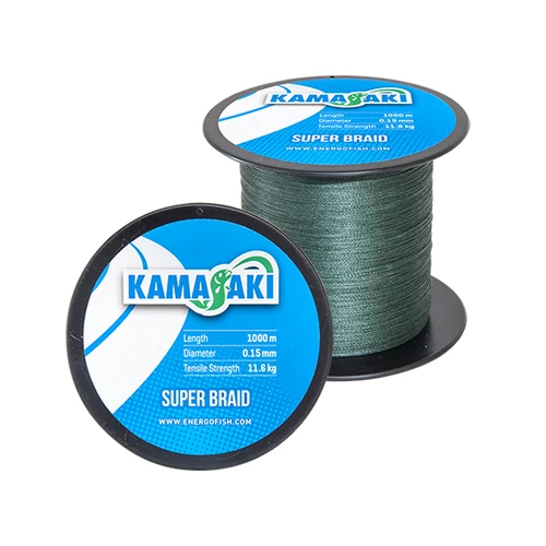 KAMASAKI SUPER BRAID 1000M 0,25MM