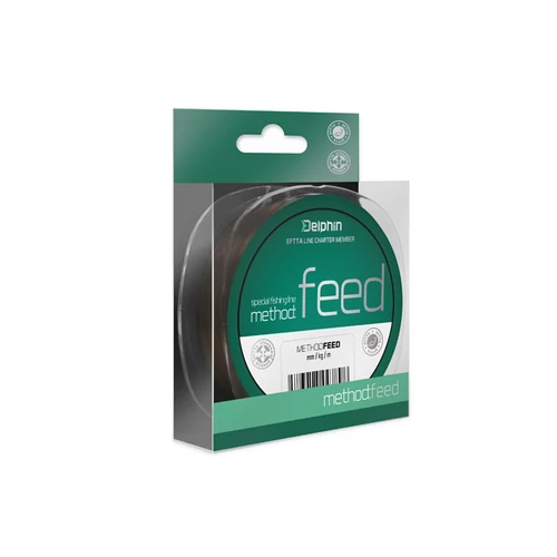 Delphin METHOD FEED barna - 0,25mm 5,5kg 500m
