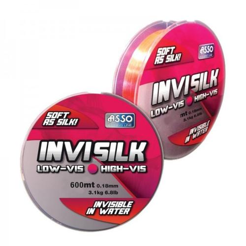 ASSO INVISILK 600M 0,22