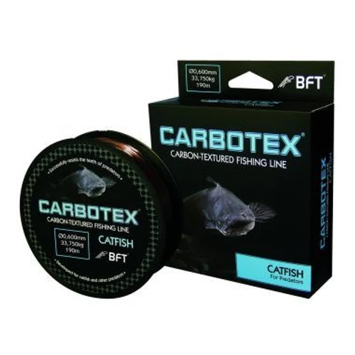 Carbotex Catfish Hossz: 150 m Átmérő: 0,70 mm Szakítószilárdság: 39,15 kg