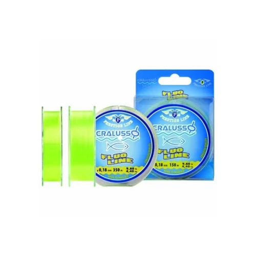 CRALUSSO ZSINÓR FLUO SÁRGA PRESTIGE 0,18 MM 350 M