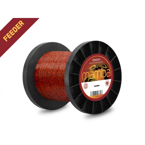 Delphin MAMBA Feeder / Fire - 0,23mm 4,3kg 6000m