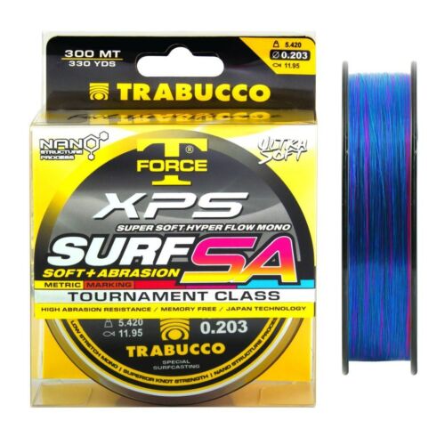 Trabucco T-Force XPS Surf Soft+abrasion mark system 300 m 0,20 mm zsinór