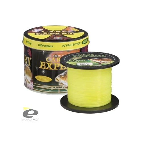 ZSINÓR CARP EXPERT UV FLUO 0,40MM 1000M FÉMDOBOZOS