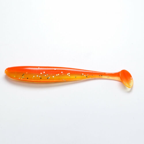 HiKi-Easy Shiner gumihal 50/70 mm - 10 darab/csomag méret: 76 mm súly: 2.2 g Narancssárga