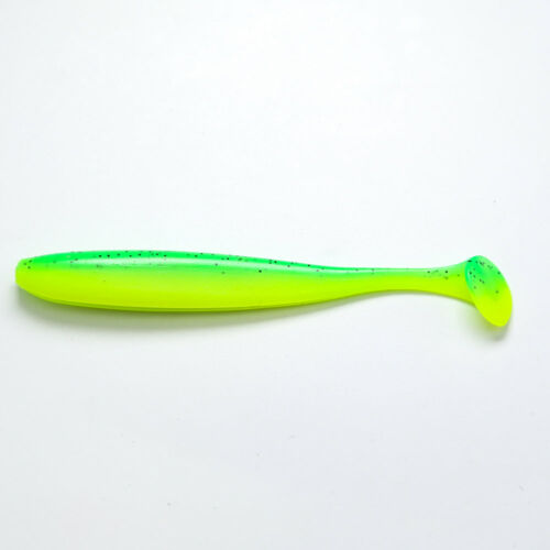 HiKi-Easy Shiner gumihal 50/70 mm - 10 darab/csomag méret: 76 mm súly: 2.2 g Zöld-Sárga