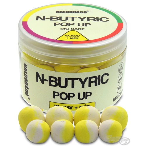  HALDORÁDÓ N-Butyric Pop Up Big Carp - Vajsav + Méz 