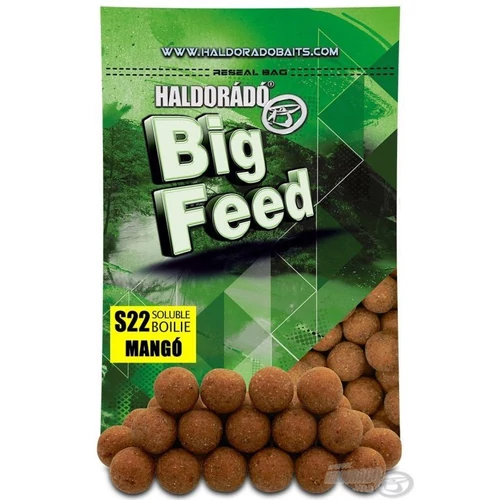  HALDORÁDÓ Big Feed - S22 Boilie Soluble - Mangó 800 g 