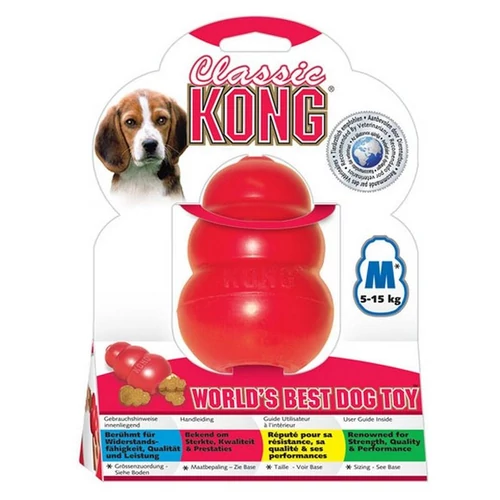 KONG Classic Harang Piros Kutyajáték M