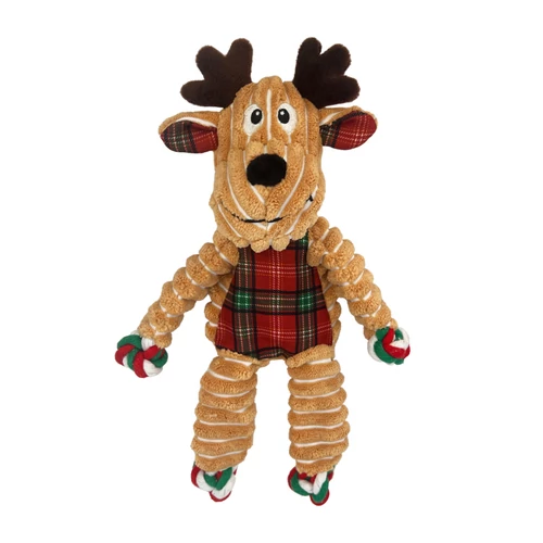 KONG Holiday Játék Floppy Knots Rénszarvas S/M