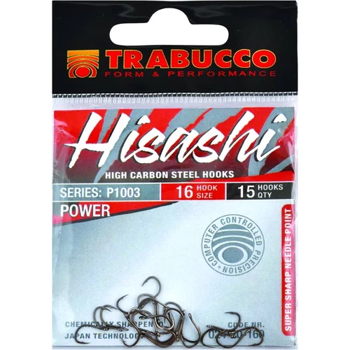 Trabucco Hisashi P1003 16 horog 15 db/csg