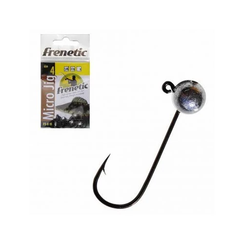 Frenetic Micro Jig ezüst gumihalas twisteres jigfej 6 1,5g Csomagolás: 5db/csomag Tömeg: 1,5g Horogméret: 6