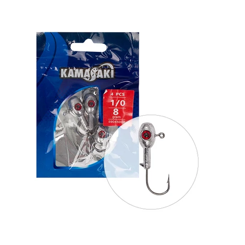 KAMASAKI RED SHOT JIG FEJ 6G 1 5DB/CSOMAG