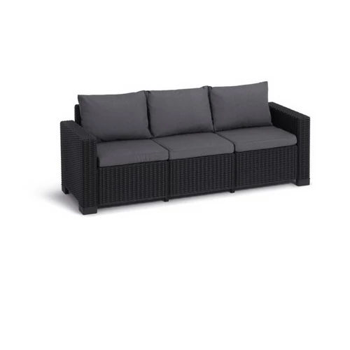 Keter Kerti kanapé, műrattan, 3 személyes, Moorea
