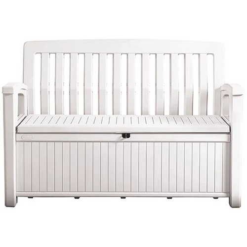 KETER PATIO BENCH MŰANYAG KERTI PAD/TÁROLÓ 227L - Fehér