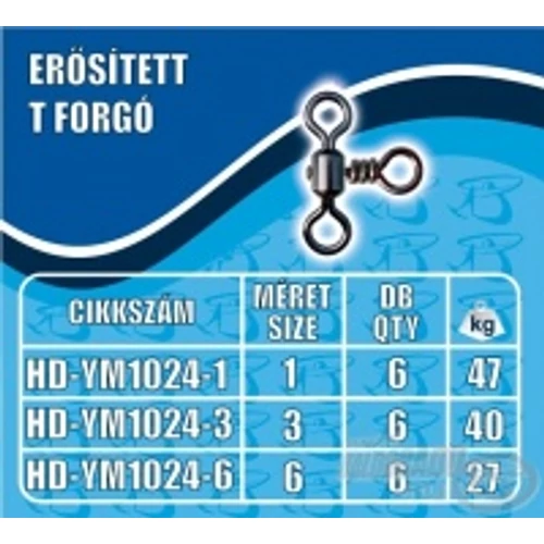 Haldorádó Erősített T forgó - kicsi (S)