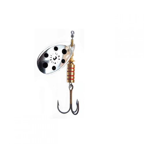 ILBA TONDO SPOTS SILVER/BLACK  3 7GR (I20133)