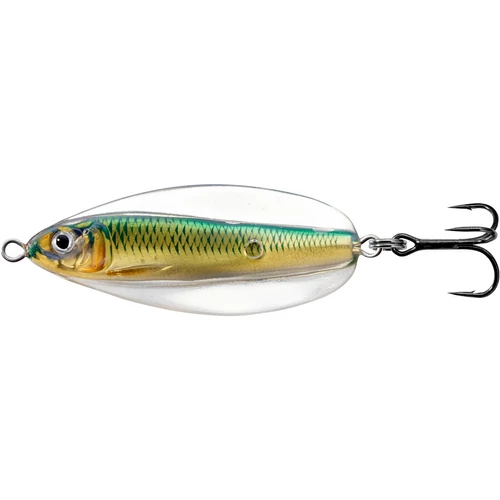 LIVETARGET ERRATIC SHINER SPOON GOLD/GREEN  70 MM 21 G
