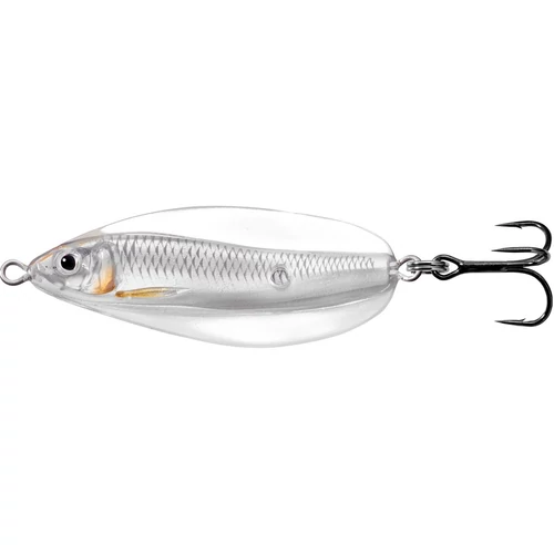 LIVETARGET ERRATIC SHINER SPOON SILVER/PEARL  60 MM 14 G