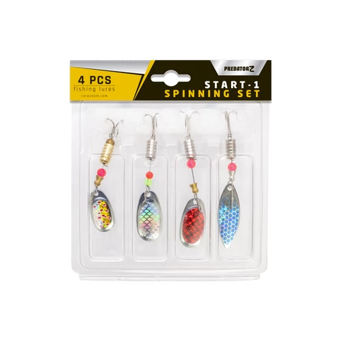 Carp Zoom PZ Start-1 pergető szett, 4 g, 5 g, különböző színek, 4 db
