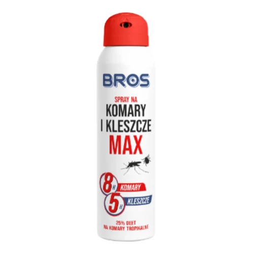 BROS Szúnyog- és kullancsriasztó aerosol Max 90ml