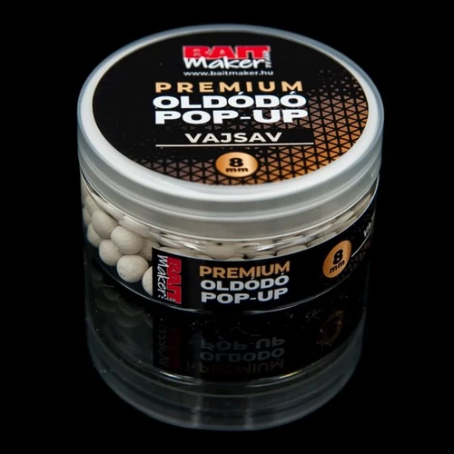 BAIT MAKER Premium Oldódó Pop Up 8 mm Vajsav 20 g