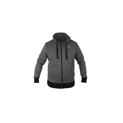 PRESTON NEW GREY ZIP HOODIE - MEDIUM