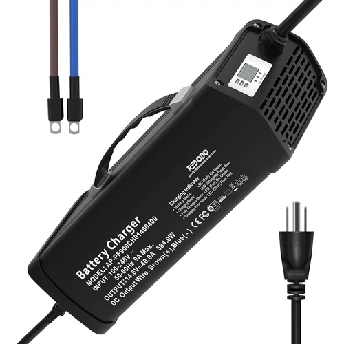 Redodo 14,6V 40A LiFePO4 akkumulátortöltő