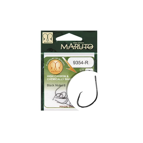 MARUTO HOROG 9354-R HOSOJI-MUTSU RECURVED HC FORGED RINGED BLACK NICKEL 6