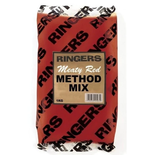 Ringers Groundbait Meaty Red Method Mix