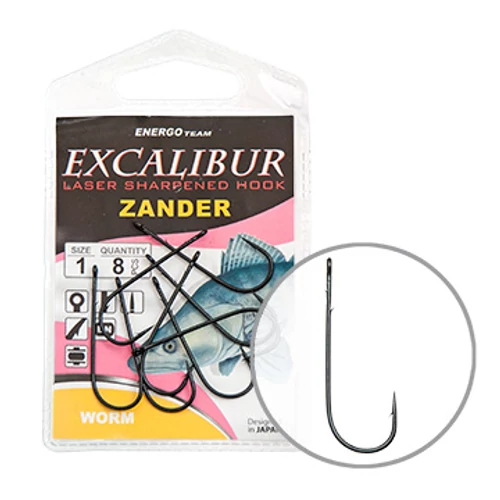 HOROG EXCALIBUR ZANDER WORM 4/0